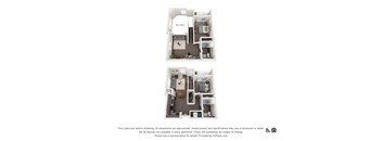 Riverwalk 2B2B Townhome 1,161 Sq.Ft. at Riverwalk, Eugene, OR