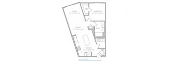 A4 Floor Plan at Rivue, Chula Vista, California