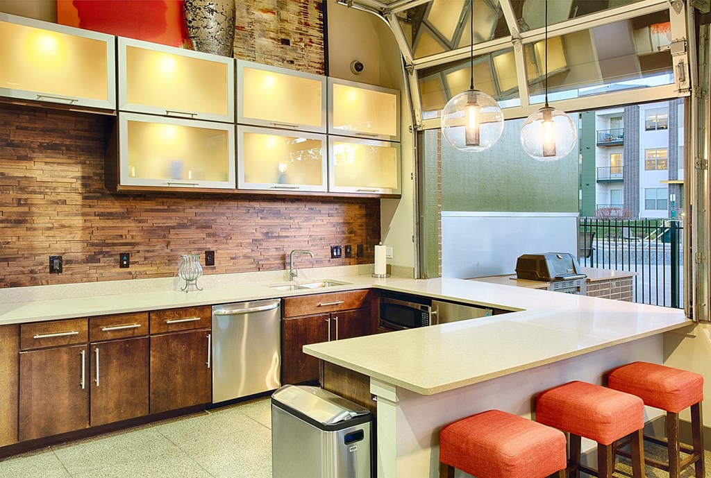Kitchen Interior at Rockvue, Colorado