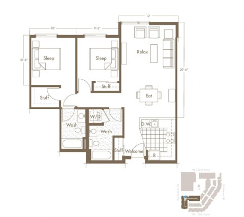 337 NE 103rd Studio-2 Beds Apartment for Rent - Photo Gallery 101