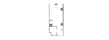 A floor plan of a building with rooms labeled W1, W2, and W3.