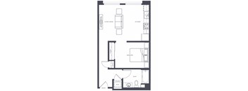 S1 Floor Plan at Altana, California