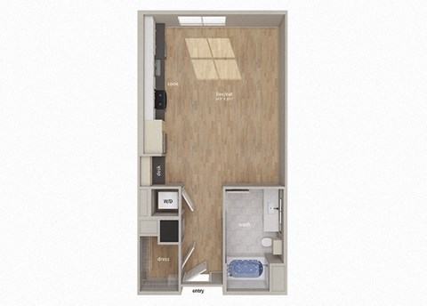 S1 Floor Plan at Gravity, California, 92120