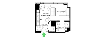 floor plan photo of the presidency in fort myers, fl
