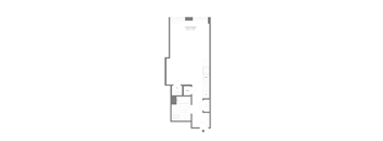 A floor plan of a building with rooms labeled.