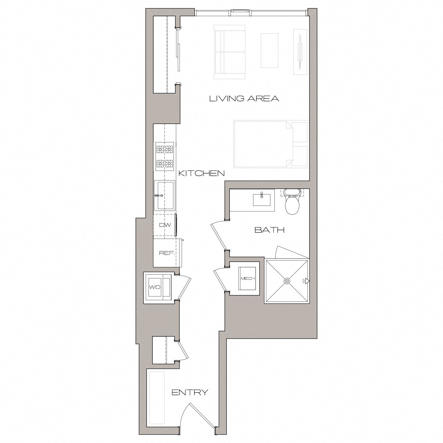 Studio Floorplan