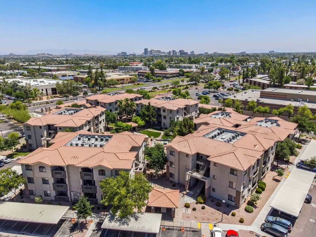 San Portella, Tempe, AZ, Aerial View