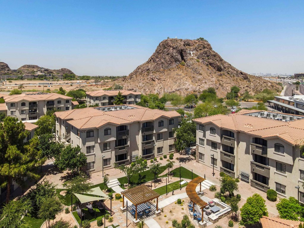 San Portella, Tempe, AZ, Aerial View