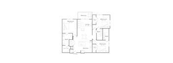 bedroom floor plan | the mansions on the park