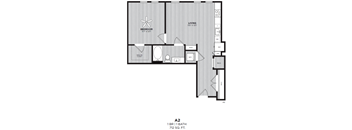 A 1 bedroom apartment with 1 bathroom is available for rent.