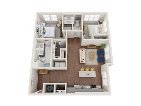 Shasta Floor Plan at PARK40, Broomfield