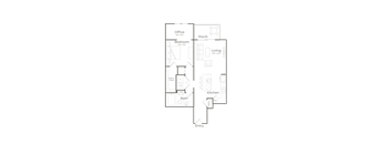 a floor plan of a house