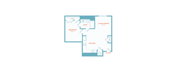 One Bedroom One Bathroom