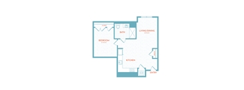 One Bedroom One Bathroom