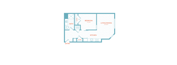 One Bedroom One Bathroom