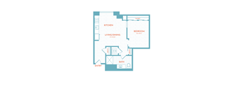 One Bedroom One Bathroom