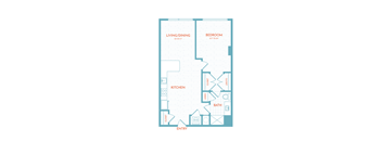 One Bedroom One Bathroom