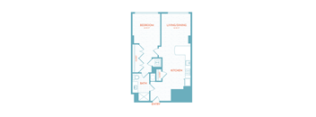 One Bedroom One Bathroom