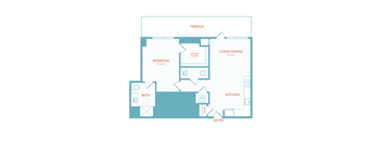 One Bedroom One Bathroom