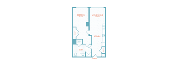 One Bedroom One Bathroom