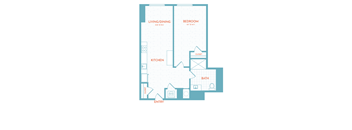 One Bedroom One Bathroom