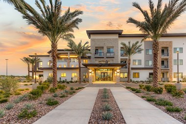 Leasing Entrance of our Downtown Gilbert Community