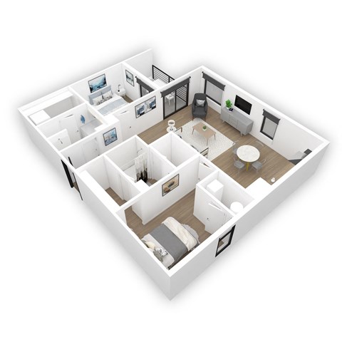 Two bedroom Two bathroom