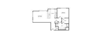 One bedroom one bathroom