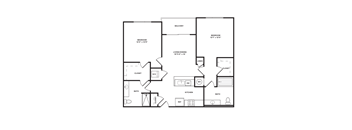 Two bedroom Two bathroom