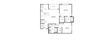 Two bedroom Two bathroom