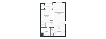 a blueprint of a floor plan of a building