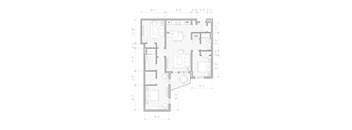 a floor plan of a house