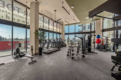 fitness center