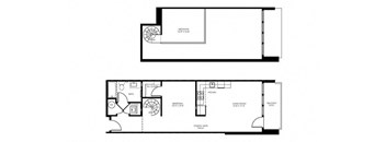 Studio Loft floor plan