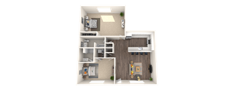 Floor Plan at Avino in San Diego, CA 92130