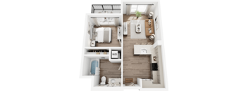 A series of images showing different rooms of a house.