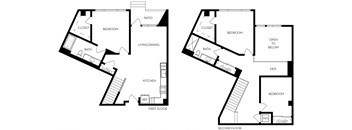 TC6l 1,618 Sq.Ft. Floor Plan at Exhibit at J Town, San Jose