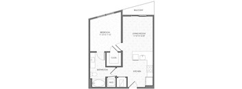 a blueprint of a floor plan of a house