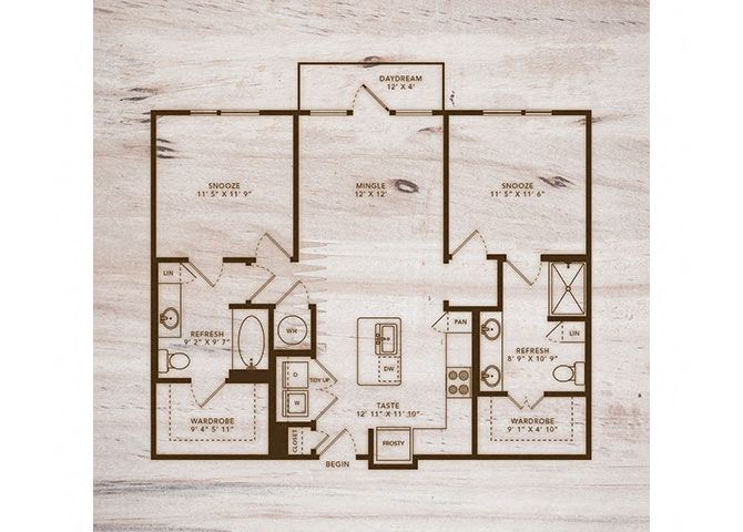 Two Bedroom Two Bedroom