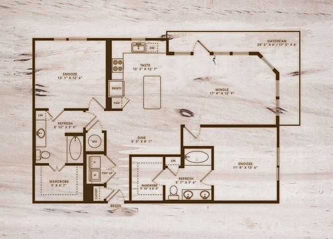 Two Bedroom Two Bedroom