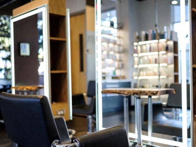 salon retail space