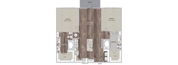 Two bedroom Two bathroom