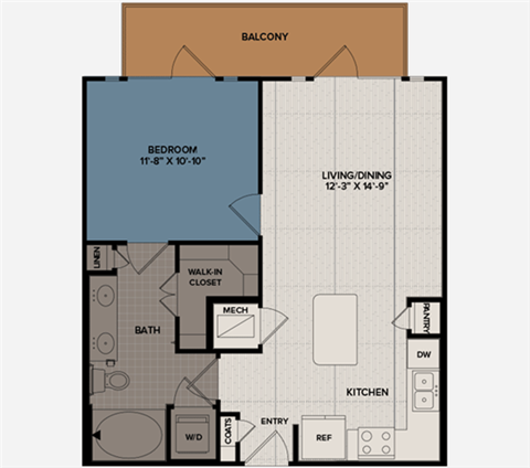 one bedroom one bath