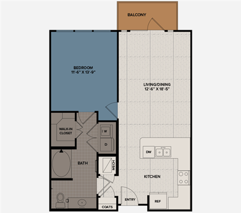 one bedroom one bath