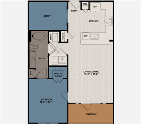 one bedroom one bath