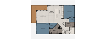 Two bedroom Two Bath