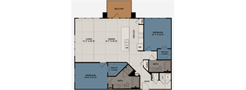 Two bedroom Two Bath