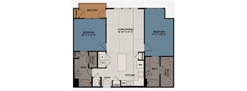 Two bedroom Two Bath