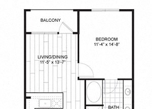 one bedroom one bathroom