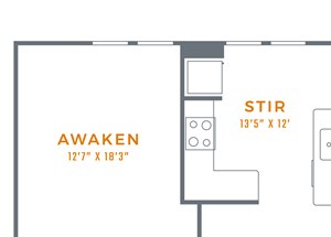 2 Bed 2 Bath